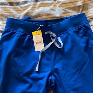 Royal Blue Fig Scrub Pants